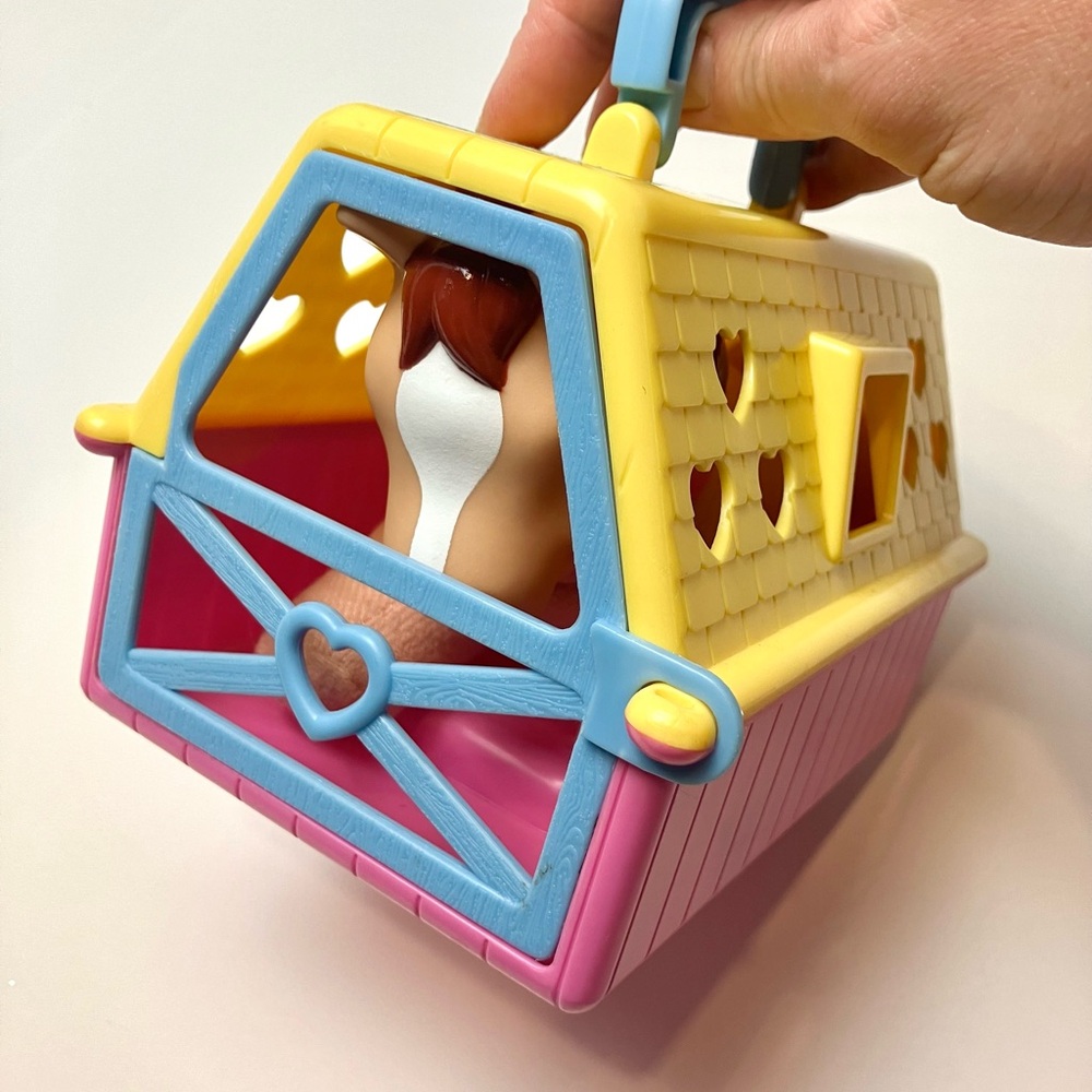 Pony Go Bye Bye by Blue Box Toys, Pony and Carrier 80s 90s Nostalgia